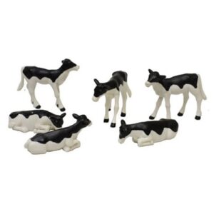 6 Cows Lying & Standing